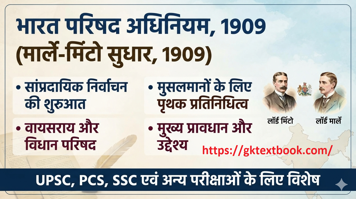 भारत परिषद अधिनियम, 1909